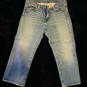 RL Polo Classic Blue Cropped Denim Jeans